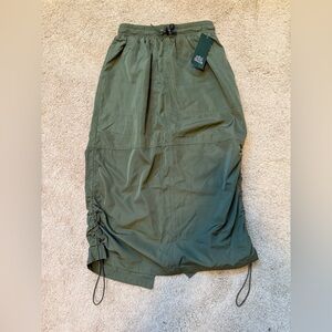 WILD FABLE Olive Green Women's Cargo Skirt XXS Side pockets